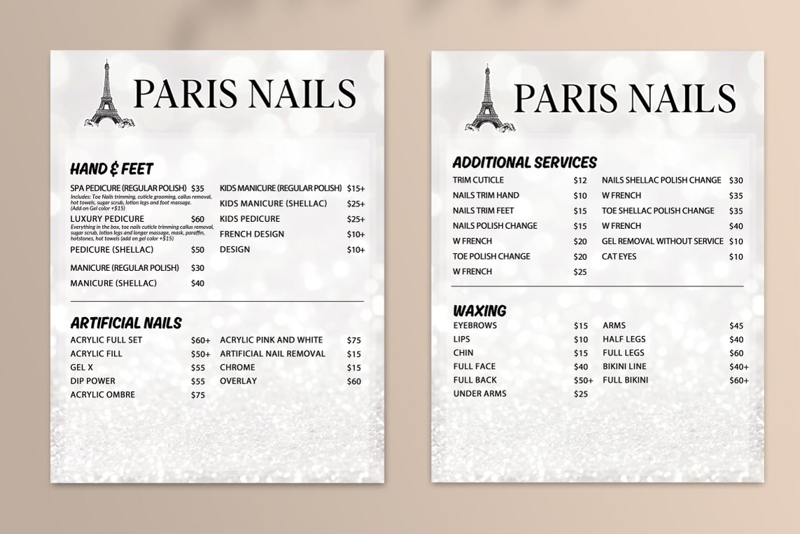 Paris Nails Lynnwood